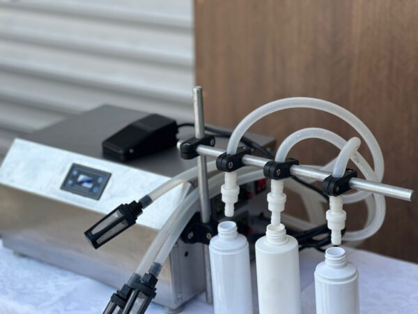 Üç Nozullu Kozmetik Dolum Makinesi - Görsel 4